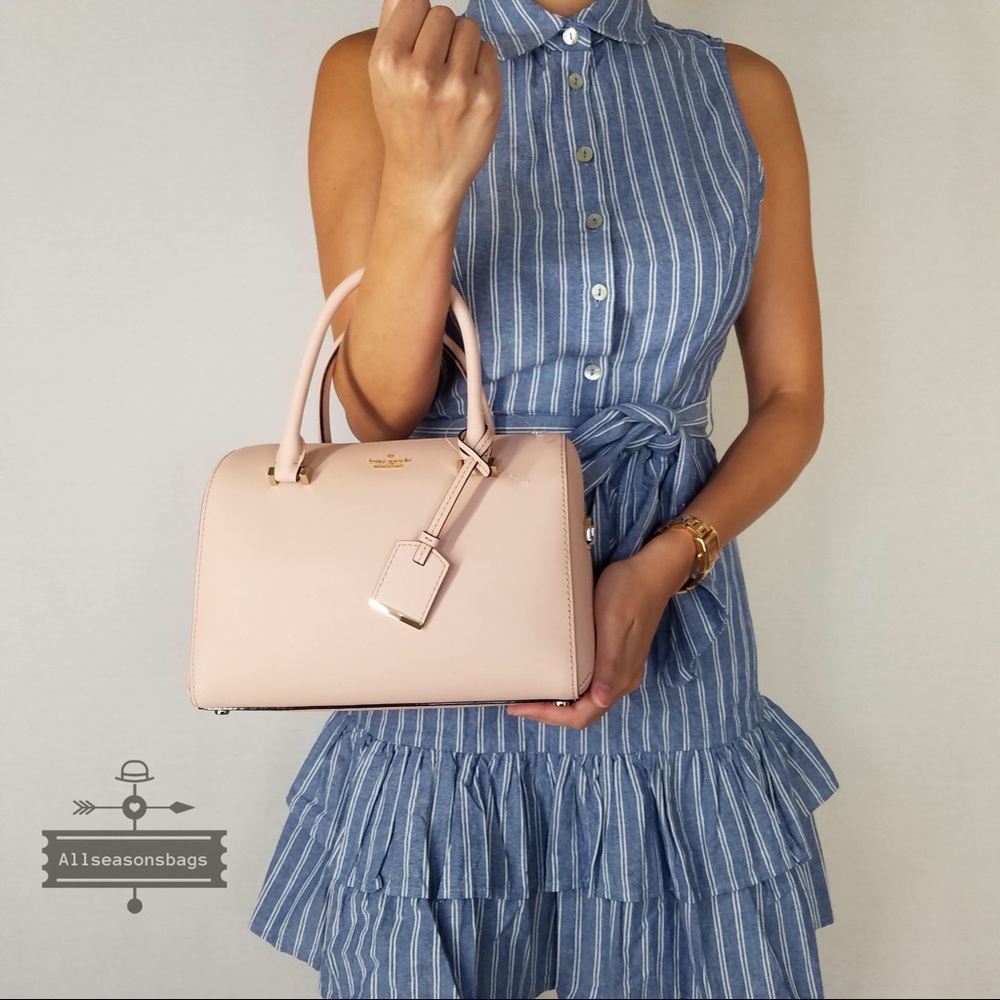 Kate spade large lane crossbody warm vellum pink - Picture 7 of 8